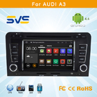 Android 4.4.4 car dvd player for Audi A3 car radio dvd gps navigation system built in wifi