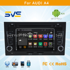 Android 4.4.4 car dvd player for Audi A4 car radio gps navigation system 6.2" HD screen