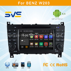 Android 4.4.4 car dvd player for Benz W203 car radio gps navigation system china supplier