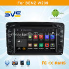 Android 4.4.4 car dvd player for Benz W209 car radio gps navigation system Car Audio