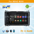 Android car gps navigationr for Benz B200 7" full touch capacitive screen car radio