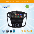 Android 4.4 car dvd player with GPS for FORD FOCUS 2015 with GPS BT TV 3G DVR TPMS WIFI
