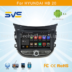 Android 4.4 car dvd player GPS navigation for Hyundai HB20 2011-2013/ix20 with 7inch 2 din