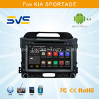 Android 4.4 car dvd player GPS navigation for KIA Sportage R 2010-2014 quad core in Dash