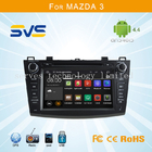 Android 4.4 car dvd player GPS navigation for Mazda 3 2010-2012 with 7" 2 din car audio