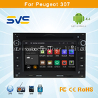 Android 4.4 car dvd player GPS navigation for Peugeot 307 / 307 cc with BT TV car radio