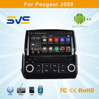 Android car dvd player for Peugeot 2008 in dash dvd GPS navigation with 8" touch screen