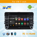 Android 4.4 car dvd player for VW 7 inch/ Volkswagen sagitar/passat B6/polo with GPS audio