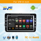 Android 4.4 car dvd player for VW 8 inch/ Volkswagen sagitar/passat B6/polo GPS navigation