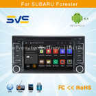 Android car dvd player for Subaru Forester with GPS navigation radio video capacitive 6.2