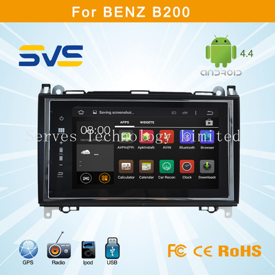 Android 4.4.4 car Audio for Benz B200 7" full touch screen car radio gps navigation