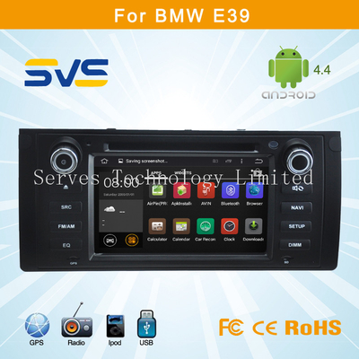 Android 4.4.4 car dvd player for BMW E39 1996-2003 E53 E38 car radio gps navigation system