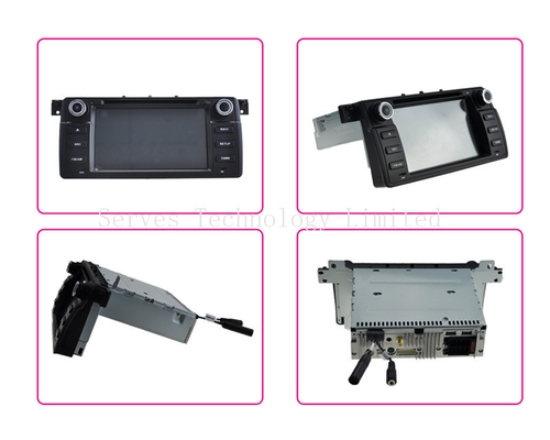 Android 4.4.4 car dvd player for BMW E46 1998-2006 with Multipoint capacitive touch screen