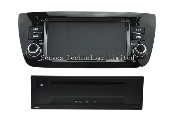 Android 4.4 car dvd player with GPS for FIAT DOBLO with 6.1 inch touch screen double din