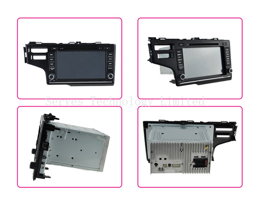 Android 4.4 car dvd player GPS navigation for HONDA Fit 2014 with HD 8" capacitive screen