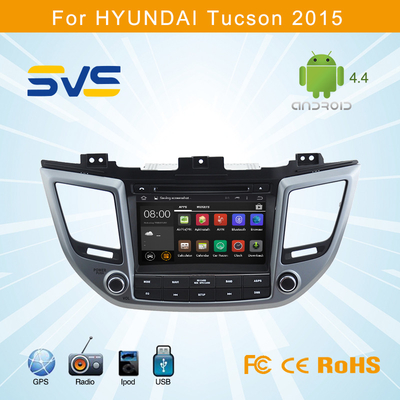 Android 4.4 car dvd player GPS navigation for Hyundai Tucson IX35 2015 8" HD touch screen