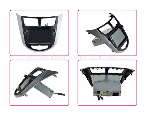 Android 4.4 car dvd player GPS navigation for Hyundai Verna 2011 2012 Accent/Solaris 2014
