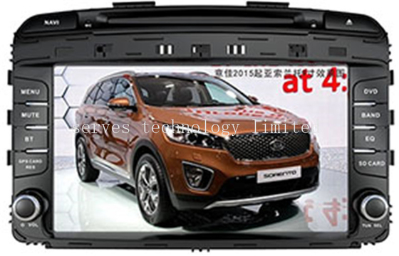 Android 4.4 car dvd player GPS navigation for KIA Sorento 2013 8" touch screen 3G wifi dvr