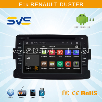 Android 4.4 car dvd player GPS navigation for Renault/Dacia Duster Logan Sandero car video