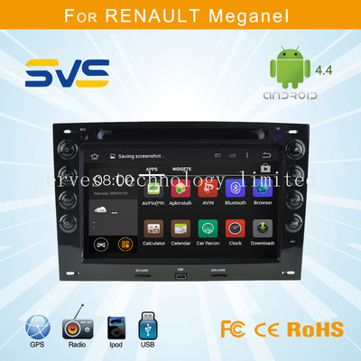Android car dvd player GPS navigation for Renault Megane 2003-2010 quad core car audio