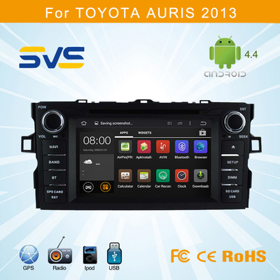 Android 4.4 car dvd player GPS navigation for Toyota Auris 2013/ Blade/ Corolla 7 inch
