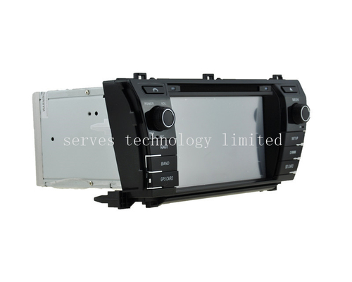 Android 4.4 car dvd player GPS navigation for Toyota Corolla 2014 with gps usb sd swc wifi