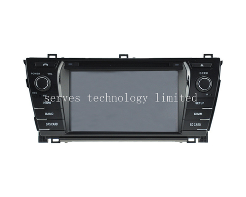 Android 4.4 car dvd player GPS navigation for Toyota Corolla 2014 with gps usb sd swc wifi