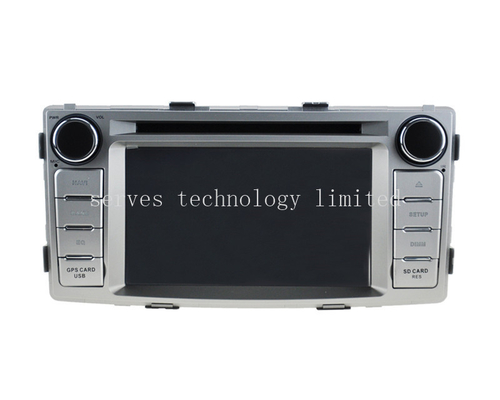 Android 4.4 car dvd player for Toyota Hilux 2012-2014 GPS navigation with A9 chipset 7inch