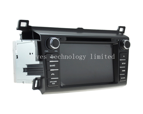 Android 4.4 car dvd player GPS navigation for Toyota RAV4 2013 double din quad core A9