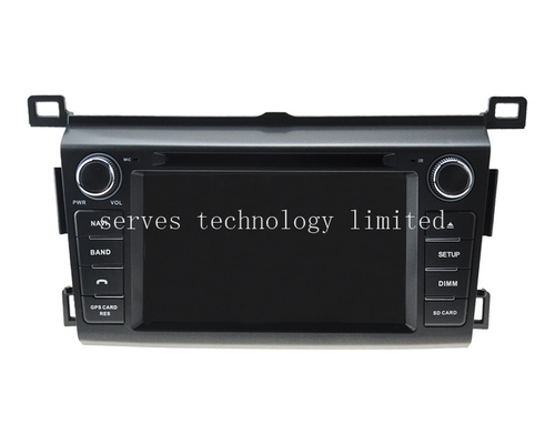 Android 4.4 car dvd player GPS navigation for Toyota RAV4 2013 double din quad core A9