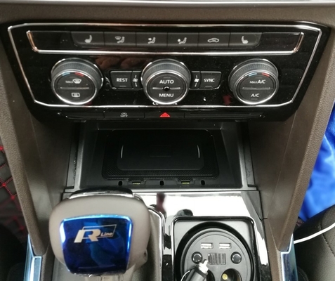 Fast Car Wireless Charger with qi For Volkswagen VW Teramont, Phideon, T-ROC fast chargers 10W in car chargers