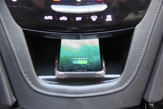 In Car Wireless Charger with qi For Cadillac XT5 fast chargers 10W in car chargers with 3 coils