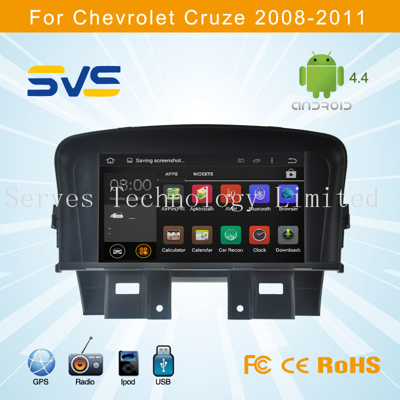 Android 4.4 car dvd player for CHEVROLET Cruze 2008-2011 withCar radio dvd gps navigation