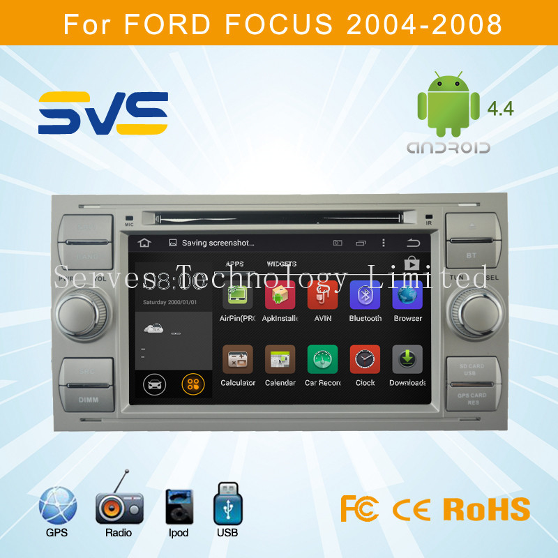 Android car dvd player with GPS for FORD FOCUS 2004-2008 with 3G RDS touch screen 2 din