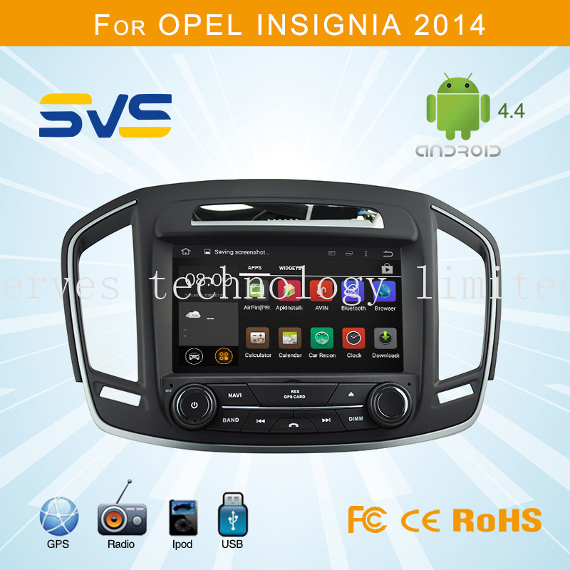 Android 4.4 car dvd player GPS navigation for Opel Insignia with RDS GPS wifi 3G OBD TPMS