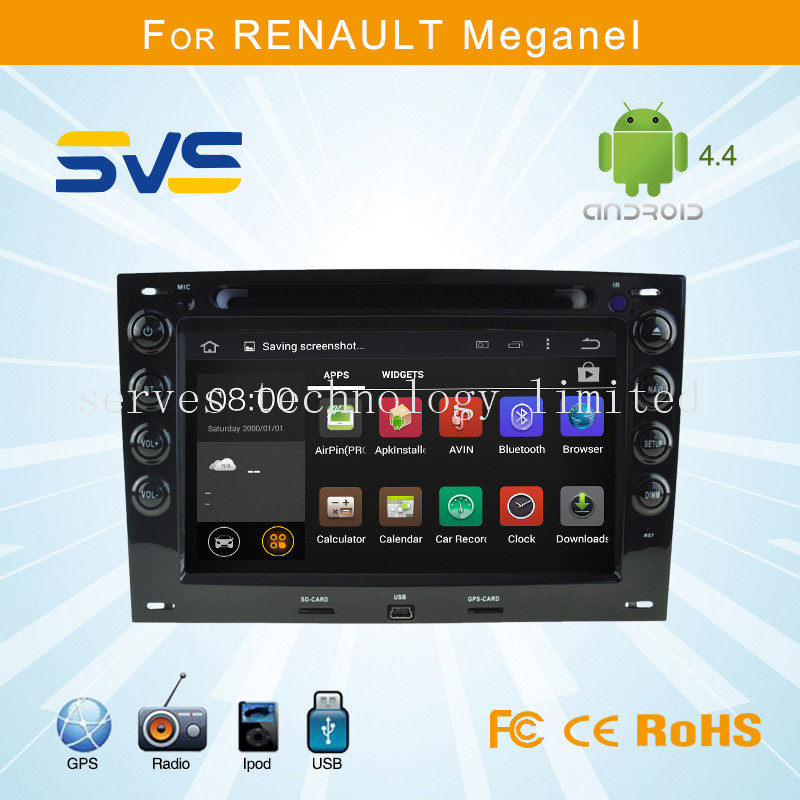 Android car dvd player GPS navigation for Renault Megane 2003-2010 quad core car audio