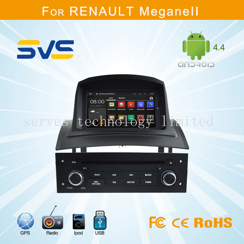 Android car dvd player GPS navigation for Renault Megane 2 II with A9 chipset quad core